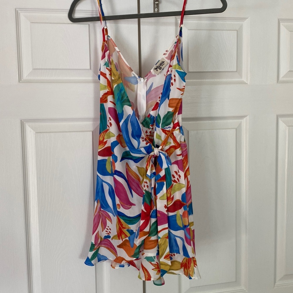 Show me your mumu - Say Jay Ruffle Dress ~ Bright Blooms